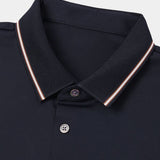 Anders™ | Pólo Trim Meia-Noite
