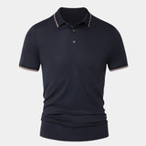 Anders™ | Pólo Trim Meia-Noite