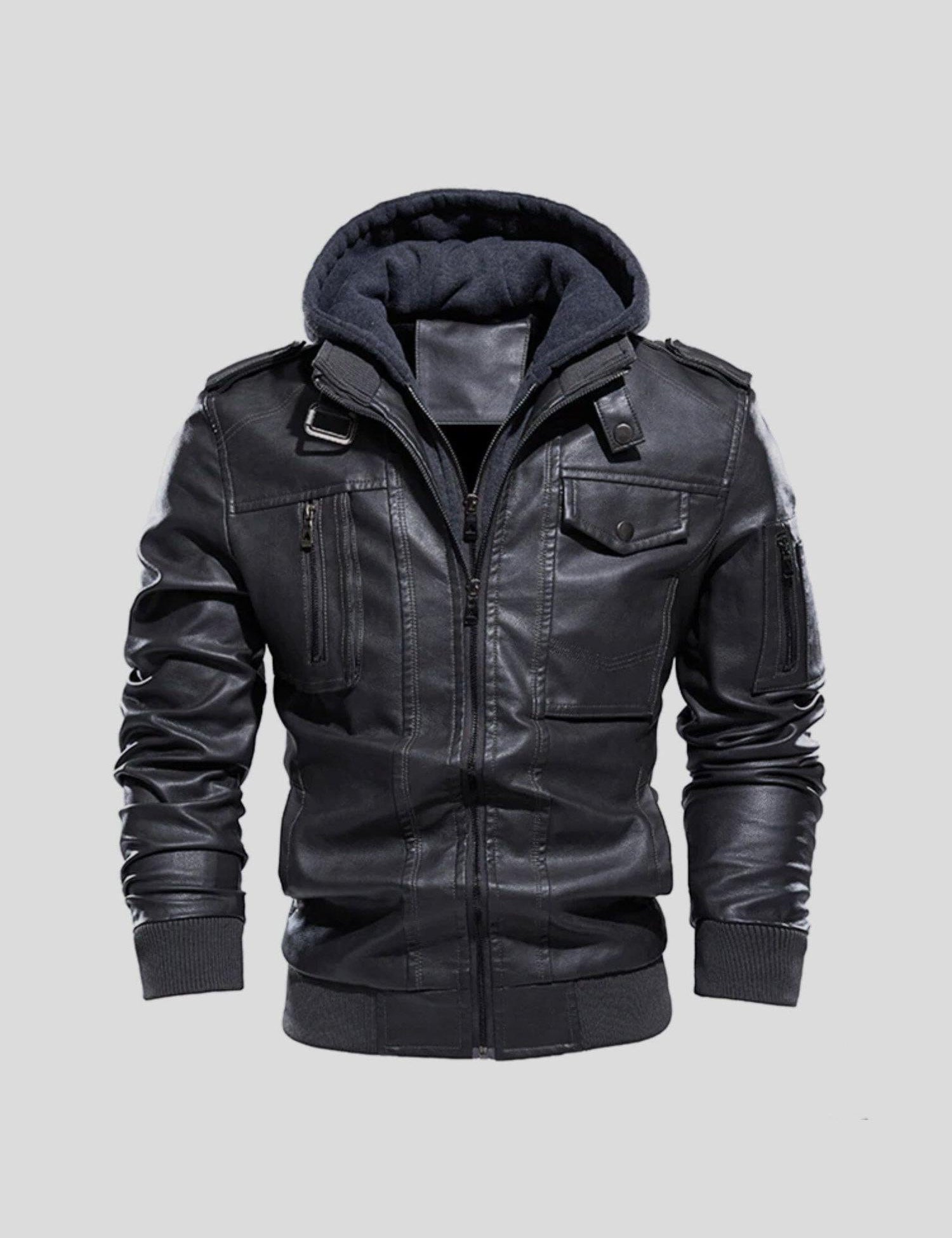 Anders™ | Casaco de motorista elegante