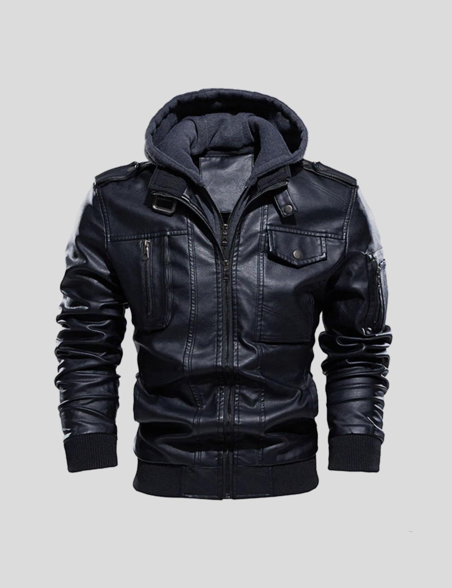 Anders™ | Casaco de motorista elegante