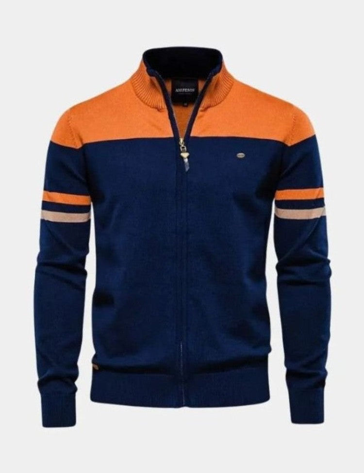 Anders™ | Cardigan de malha com fecho