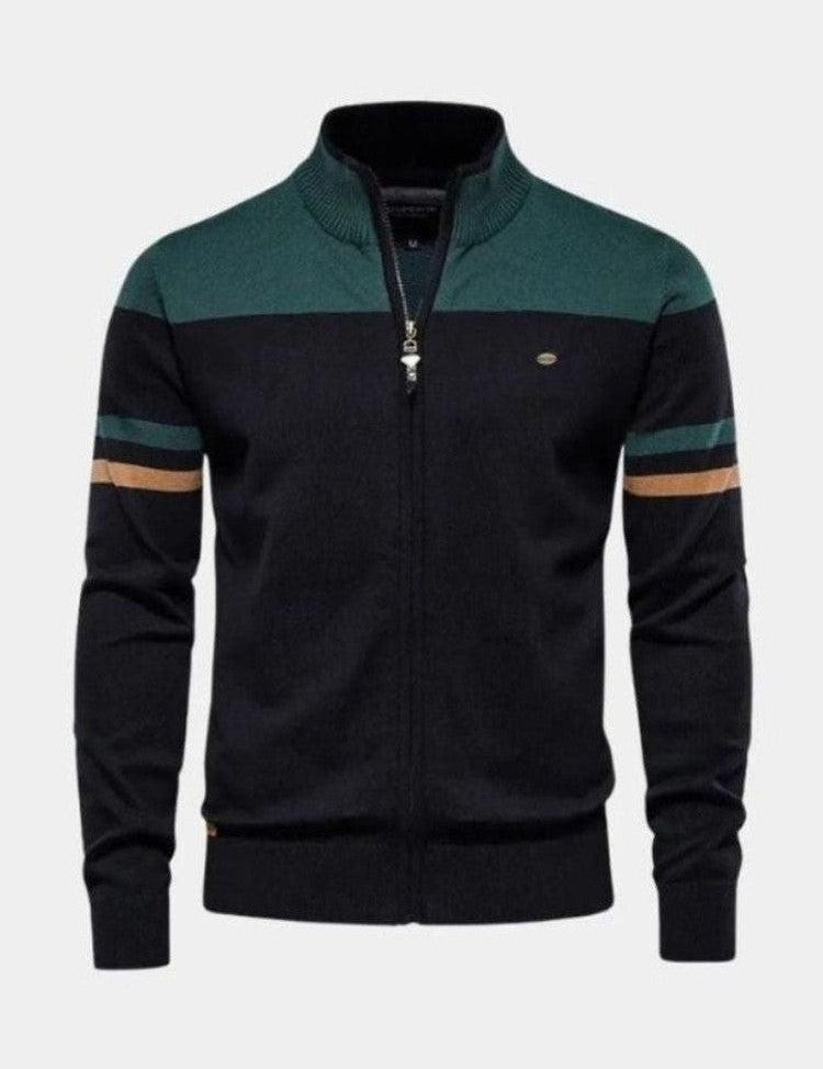 Anders™ | Cardigan de malha com fecho