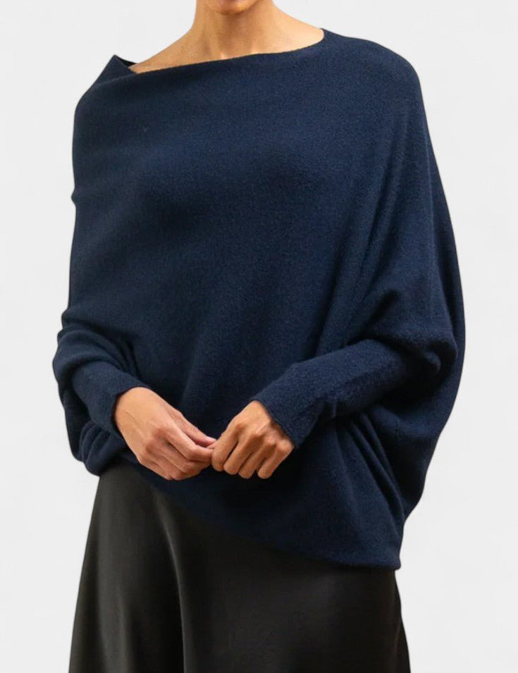 Andrea | Sweatshirt com Ombros Caídos
