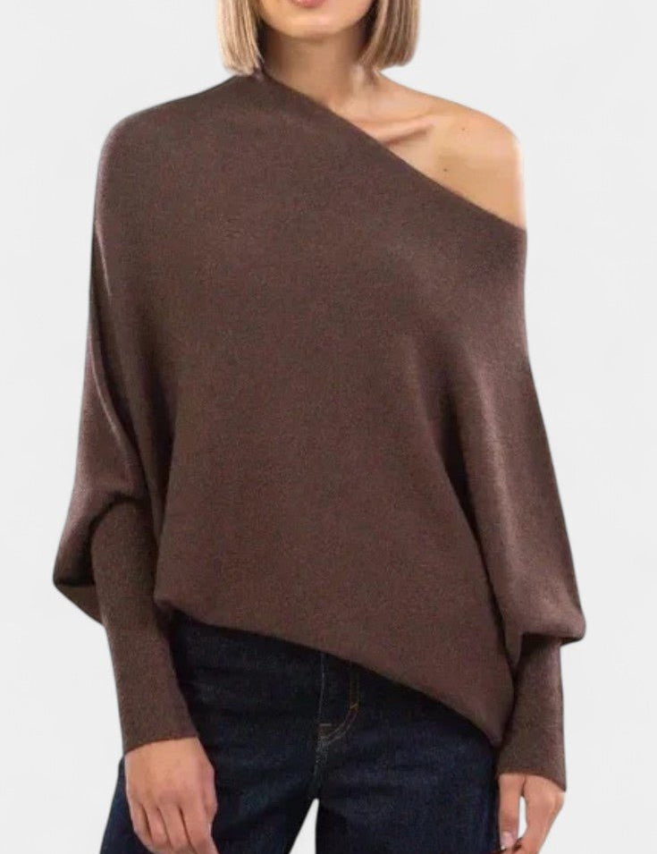 Andrea | Sweatshirt com Ombros Caídos