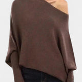 Andrea | Sweatshirt com Ombros Caídos