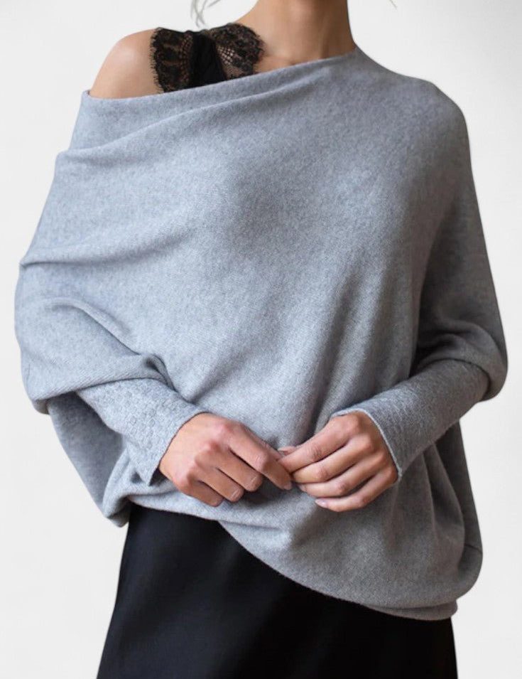 Andrea | Sweatshirt com Ombros Caídos