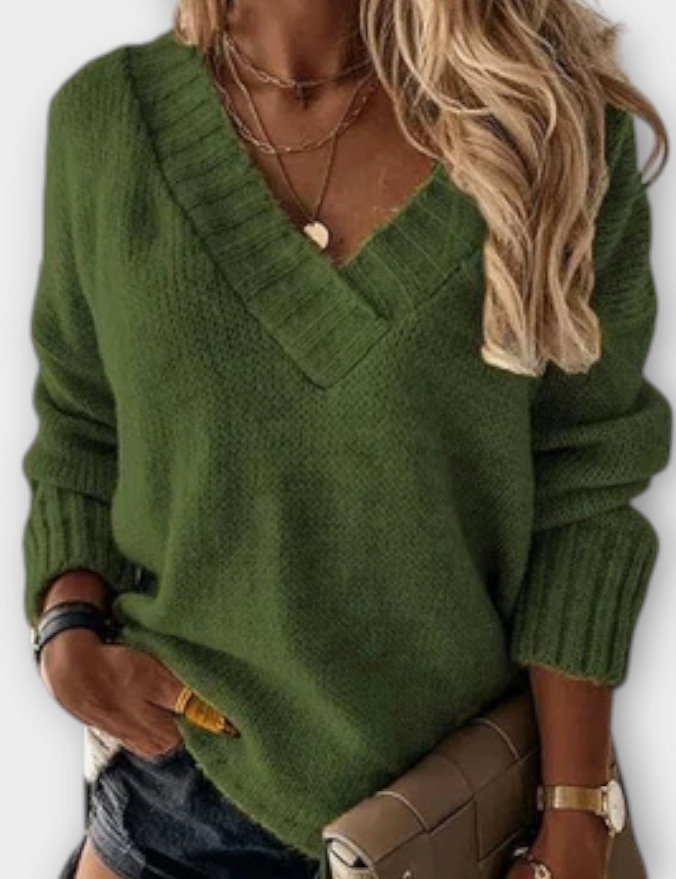 Aneta | Pullover com decote em V