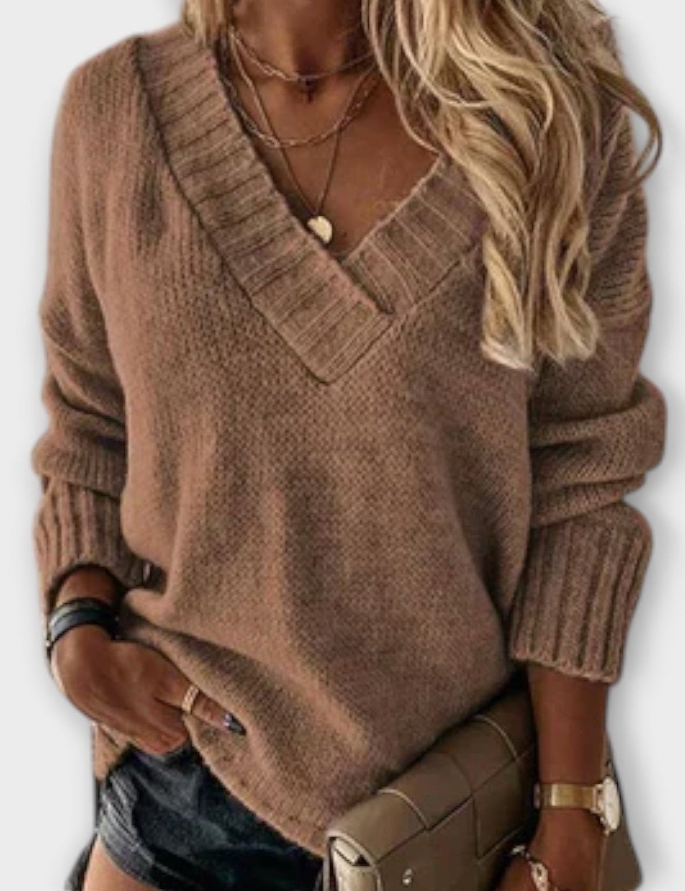 Aneta | Pullover com decote em V