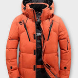 Arktis Pro™ | Parka de Inverno Masculina com Design Monocromático