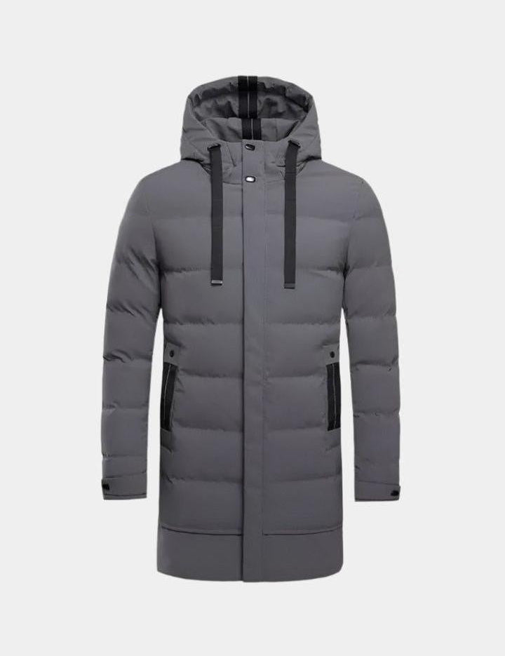 Aron™ | Casaco longo acolchoado