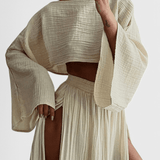 Astrid | Conjunto de mangas longas