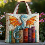 Capa de bolsa - Dragão Esmeralda Guardião de Livros