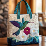 Saco de transporte - Colibri e flores brancas