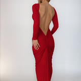 Agatha | Vestido Elegante com Costas Nuas