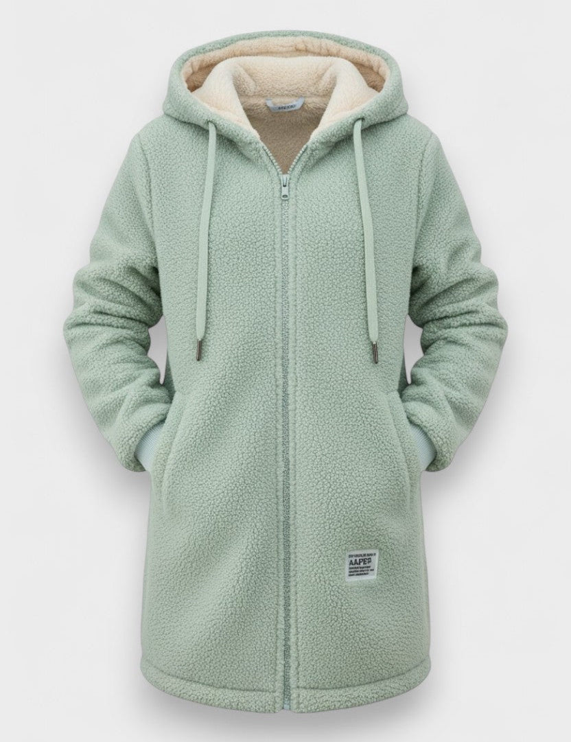 Birgitta™ | Casaco de fleece elegante com design nórdico