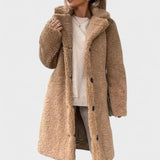 Birgitte™ | Casaco teddy elegante com design luxuoso
