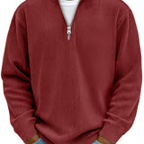 Calix™ | Pullover moderno para homens com fecho no meio