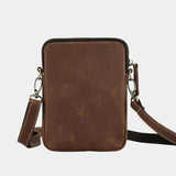 Carl™ | Bolsa de ombro minimalista em pele