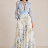 Vera - Vestido longo com flores