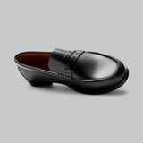 Loafers de pele elegantes