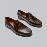 Loafers de pele elegantes