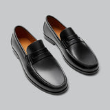 Loafers de pele elegantes