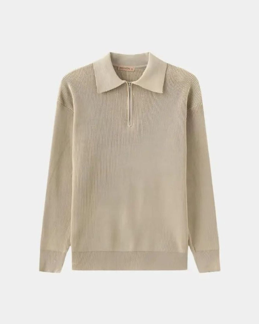 David™ | Pullover polo com fecho