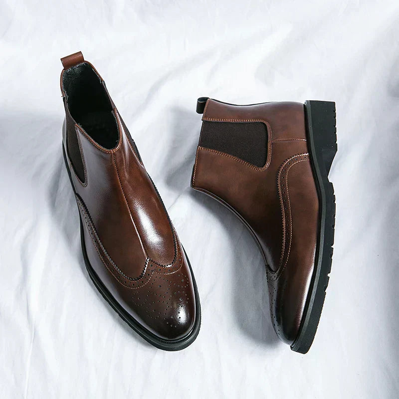 Dwight™ | Botas Chelsea em pele sintética