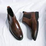 Dwight™ | Botas Chelsea em pele sintética