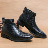 Dylan™ | Botas com fivela em pele sintética