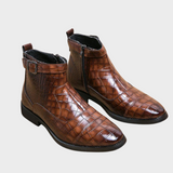 Dylan™ | Botas com fivela em pele sintética