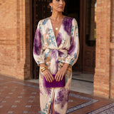 Valéria - Vestido Elegante com Decote em V