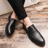 Mocassins britânicos elegantes