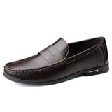 Mocassins Elegantes em Couro Premium