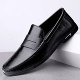 Mocassins Elegantes em Couro Premium