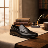 Mocassins Elegantes em Couro Premium