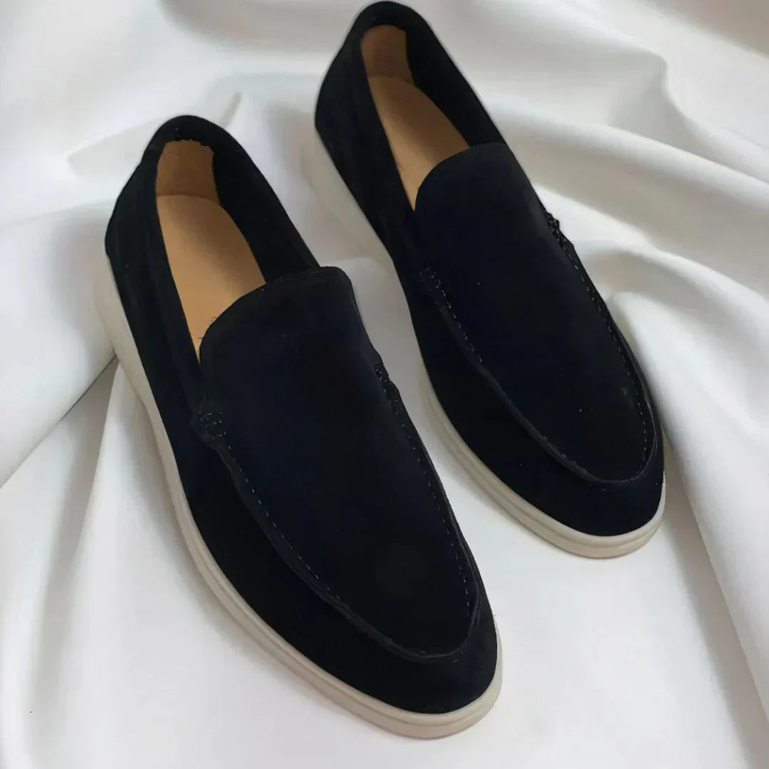 Mocassins Elegantes em Camurça