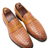 Mocassins Elegantes Trançados