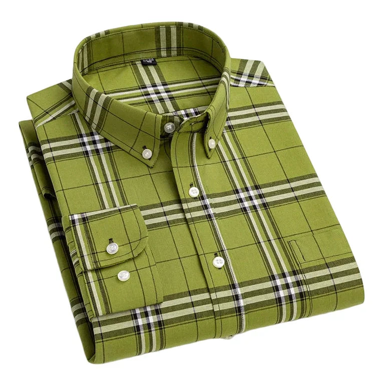 Elias™ | Camisa clássica de xadrez