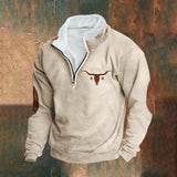 Émeric™ | Pullover elegante com meio zíper