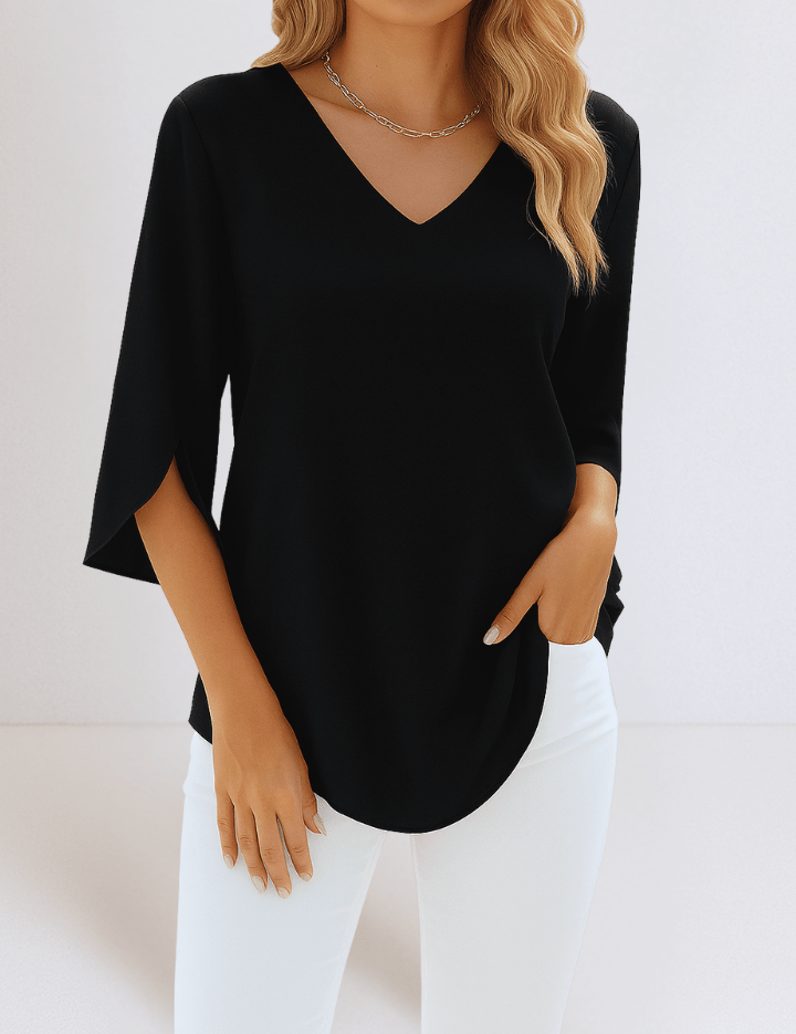 Emily | Blusa com decote em V
