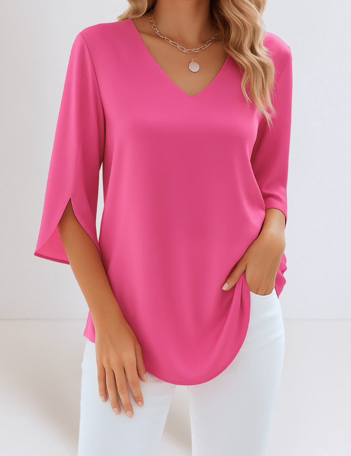 Emily | Blusa com decote em V