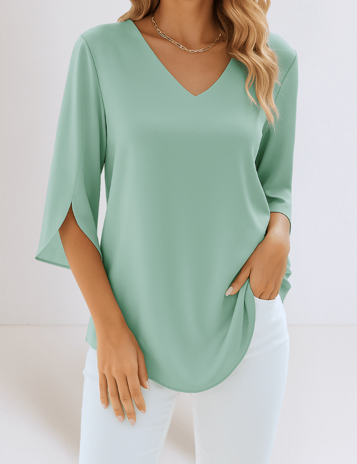 Emily | Blusa com decote em V