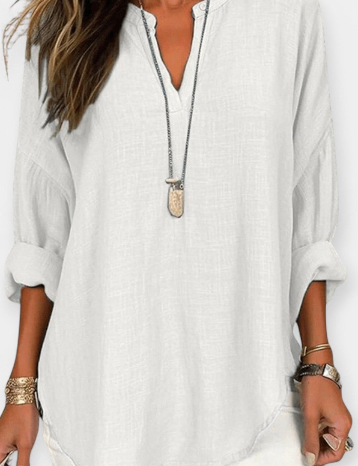 Ema | Camisa de algodão leve
