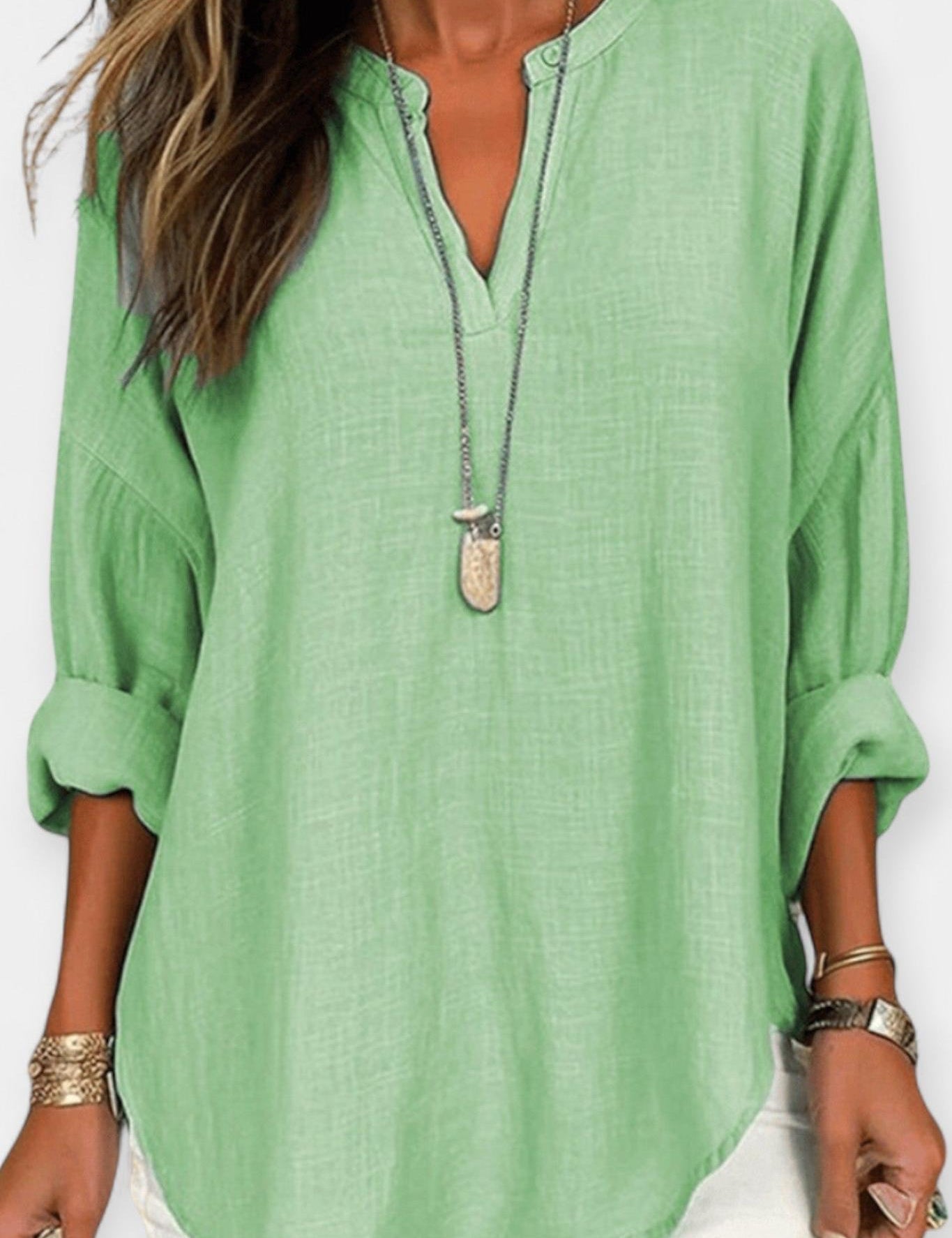 Ema | Camisa de algodão leve