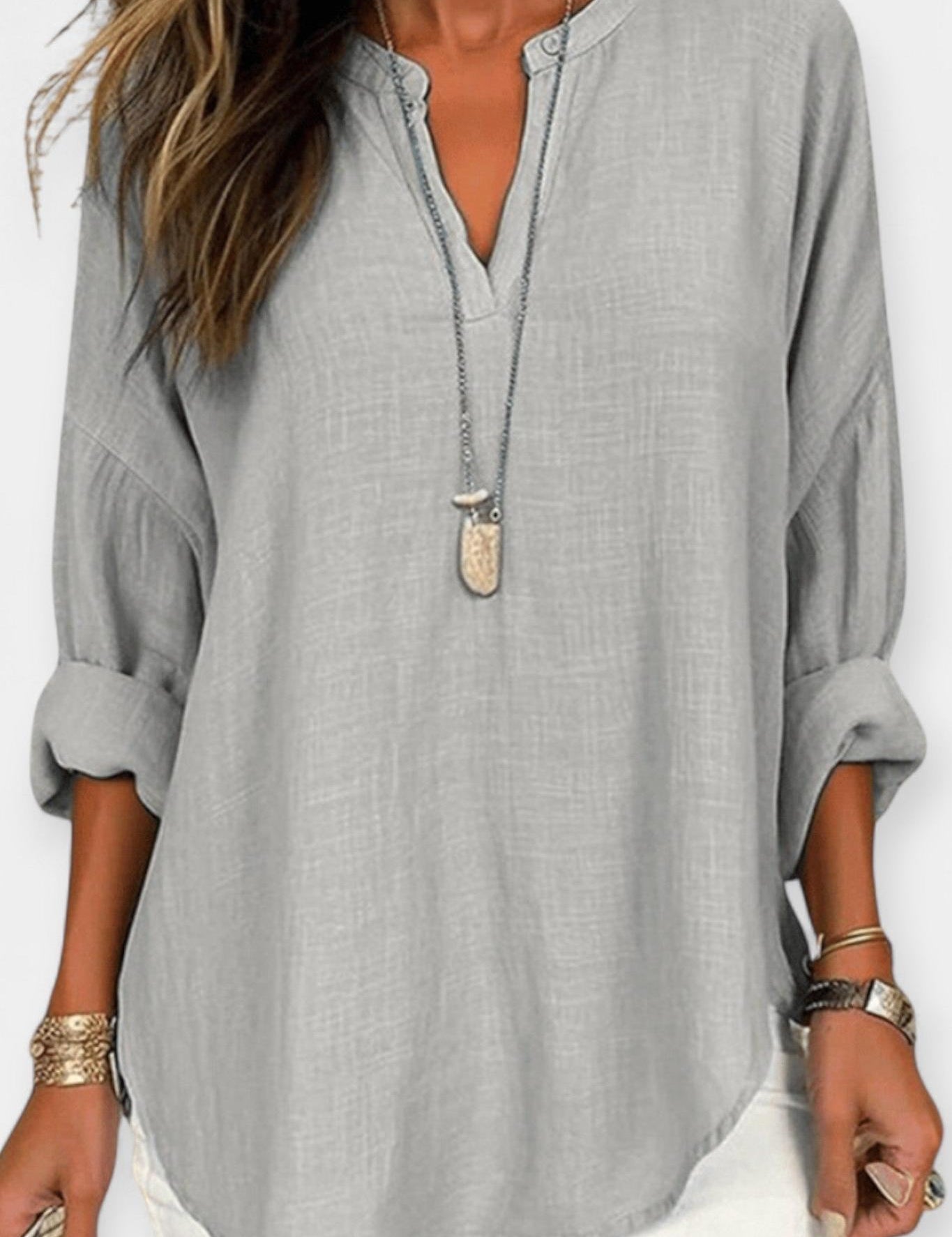 Ema | Camisa de algodão leve