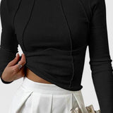Filippa | Top de mangas longas