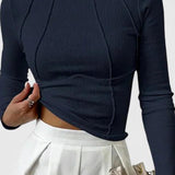 Filippa | Top de mangas longas