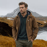 Gaspard™ | Sweatshirt elegante com fecho