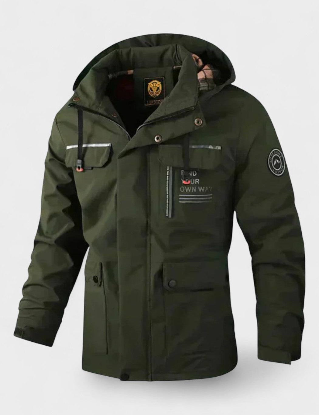 Harden™ | Casaco de Inverno Masculino com Capuz